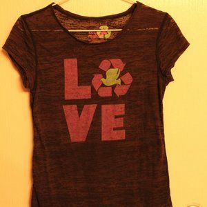Eco Malibu Love Dove tee shirt